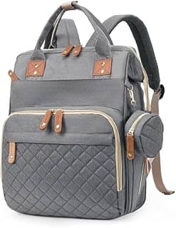 Mochilas (Bebês), Bolsa Mochila Maternidade Impermeável Bebê Menino Menina, Grande capacidade e mochila de bebê conveniente