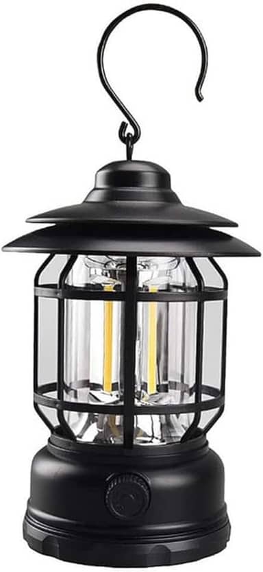 Lanterna Luminária Lampião Led Recarregável Portátil Camping Pesca Barraca Acampamento