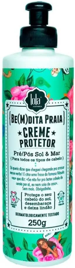 Bem dita Praia, Creme protetor, Lola Cosmetics