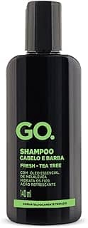 GO. Man Go Shampoo Para Barba Tea Tree 140Ml Gocqo
