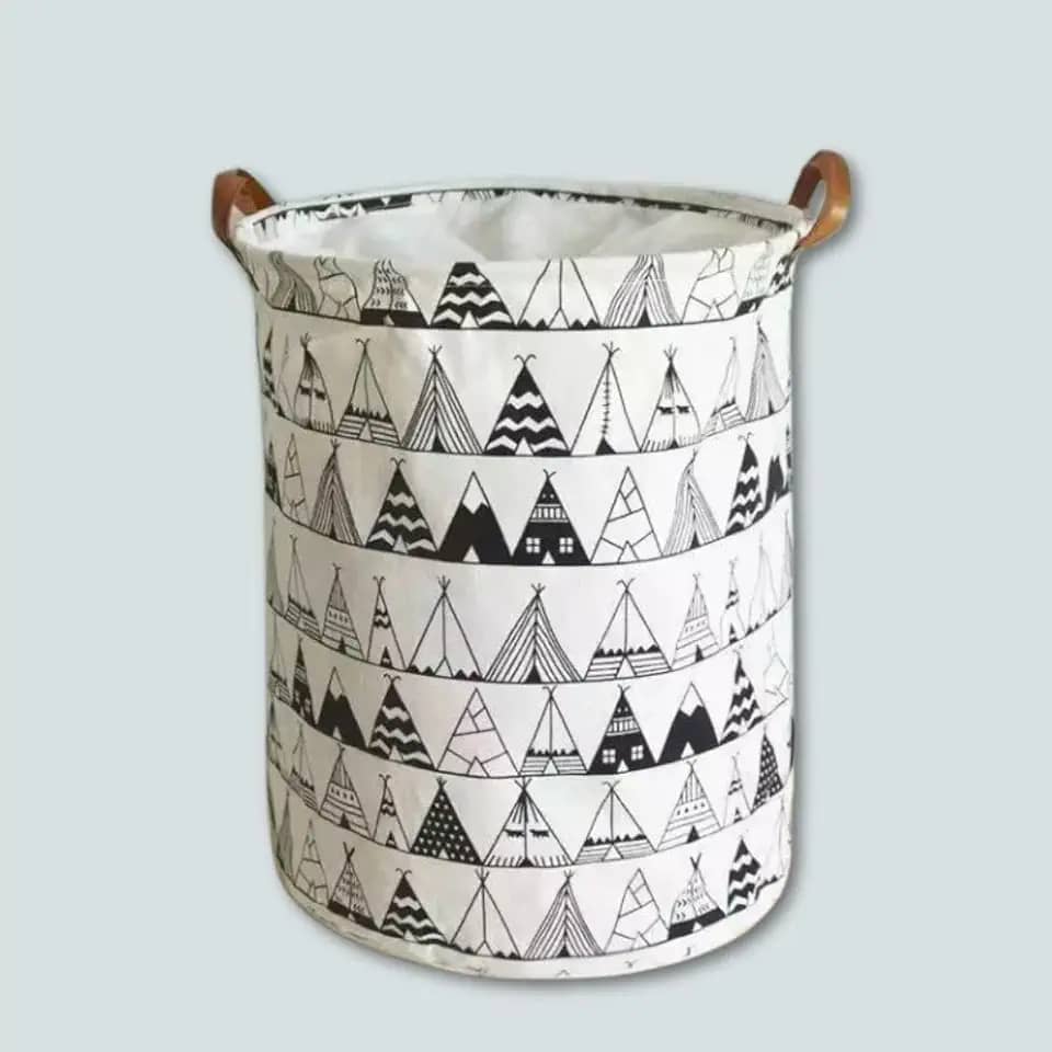 Cesto Organizador Multiuso 40L Versátil para Roupa Suja, Brinquedos, Quarto, Banheiro ou Lavanderia