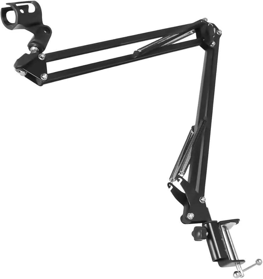 Suporte Pedestal Mesa Knup Microfone Condensador Articulável