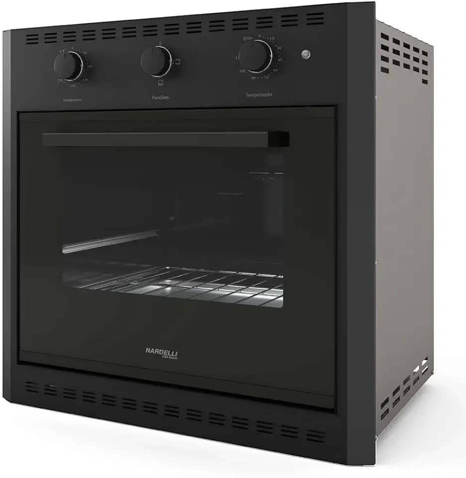Forno Elétrico de Embutir 60 Litros Nardelli Black E60