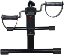 Mini Bike Ergométrica Dobrável com Monitor Lcd Preto Odin Fit