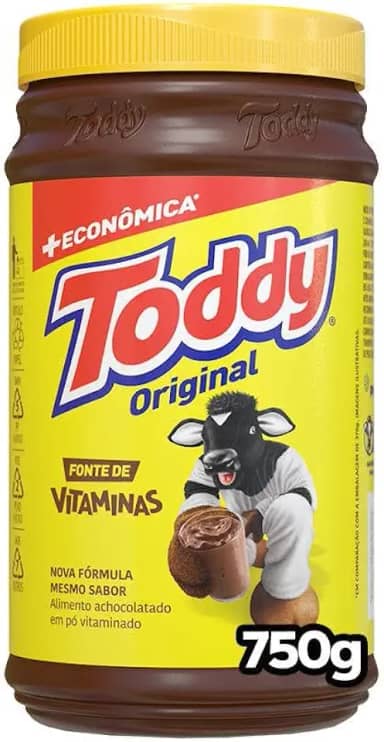 Achocolatado Em Pó Original Toddy Pote 750G