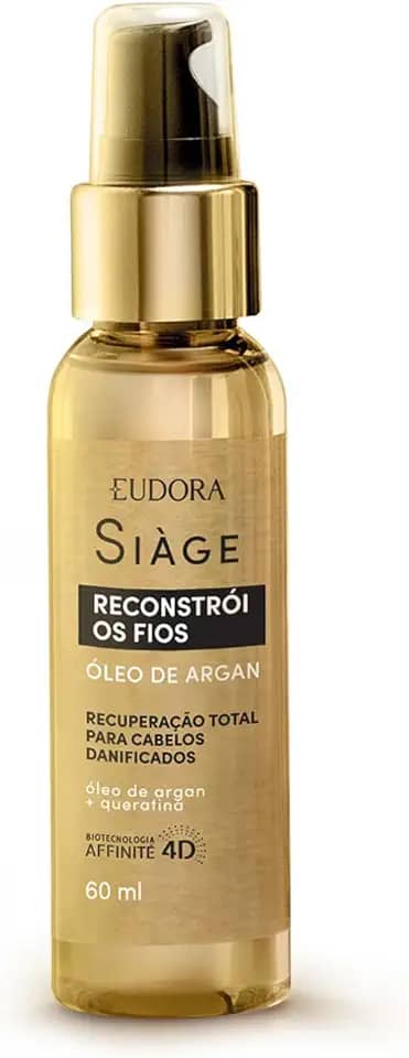 SIAGE ÓLEO DE ARGAN RECONSTRÓI OS FIOS 60ml