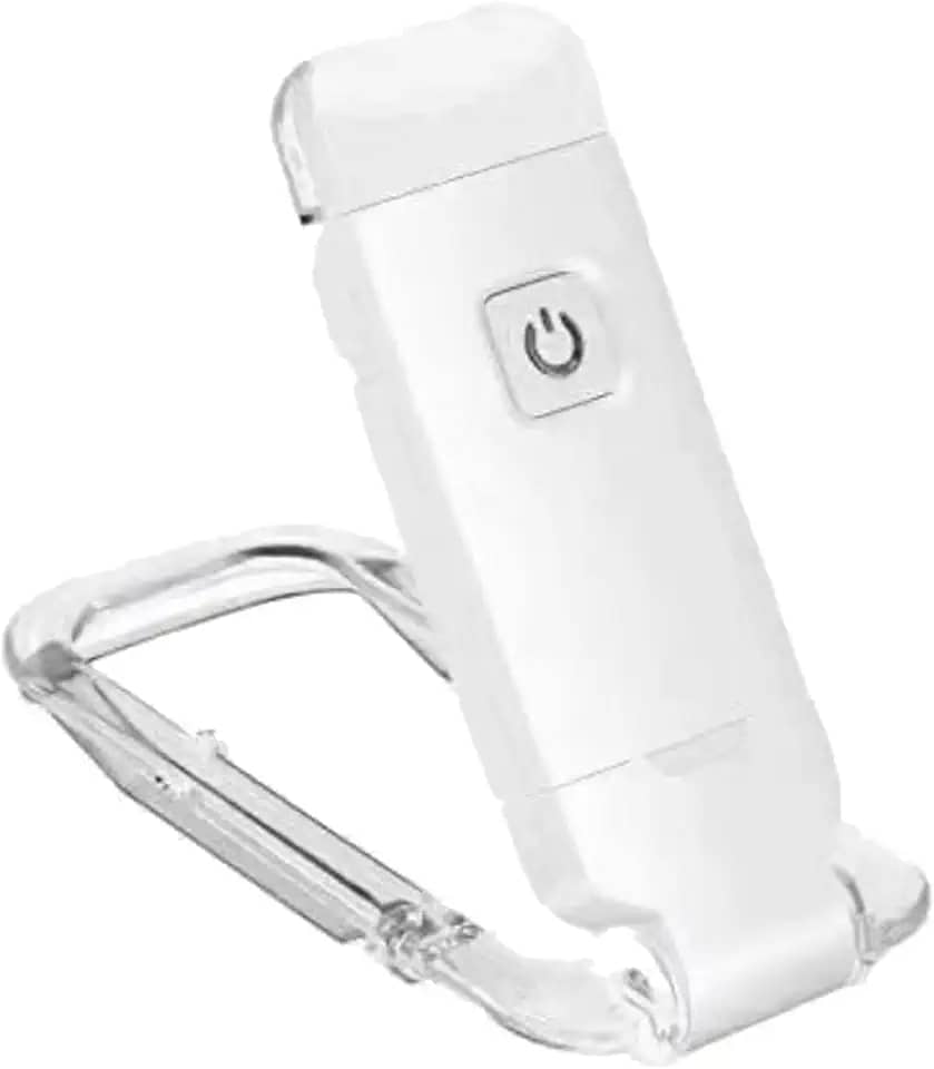 Newmind Luminária de Leitura Recarregável, 2 Níveis de Brilho, 90° para Crianças e Estudantes, Leitura na Cama