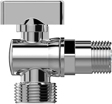 Torneira para Máquina de Lavar Esfera Cromada Acionamento Prático Resistente à Corrosão Ideal para Lavanderia e Área de Serviço Creatore Metais
