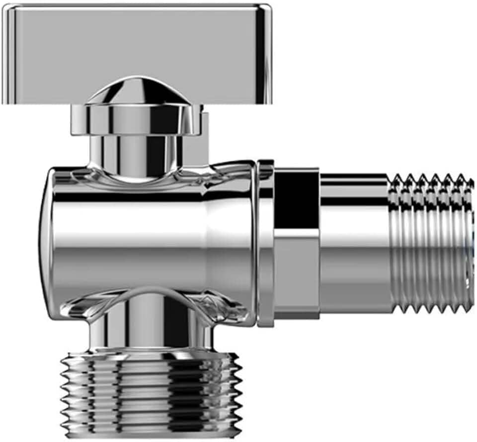 Torneira para Máquina de Lavar Esfera Cromada Acionamento Prático Resistente à Corrosão Ideal para Lavanderia e Área de Serviço Creatore Metais