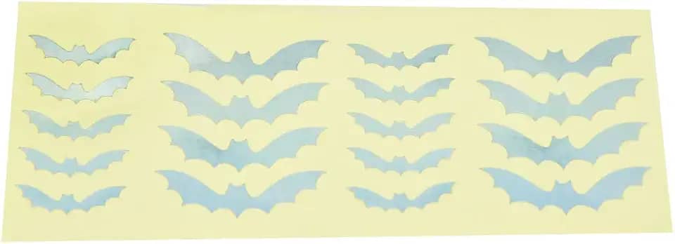 Adesivo Marcador de Fretboard Embutido de Guitarra Com Padrão de Morcego Exclusivo para Guitarra Elétrica Acústica, Decoração Atraente, Adequado para Qualquer Traste, Adesivo