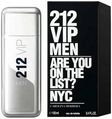 212 Vip Men Carolina Herrera - Perfume Masculino - Eau de Toilette - 100ml, Carolina Herrera