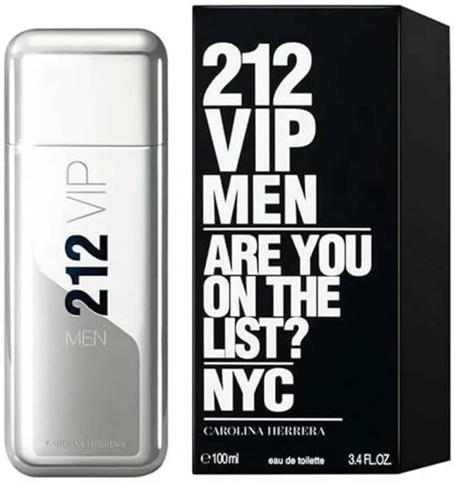 212 Vip Men Carolina Herrera - Perfume Masculino - Eau de Toilette - 100ml, Carolina Herrera