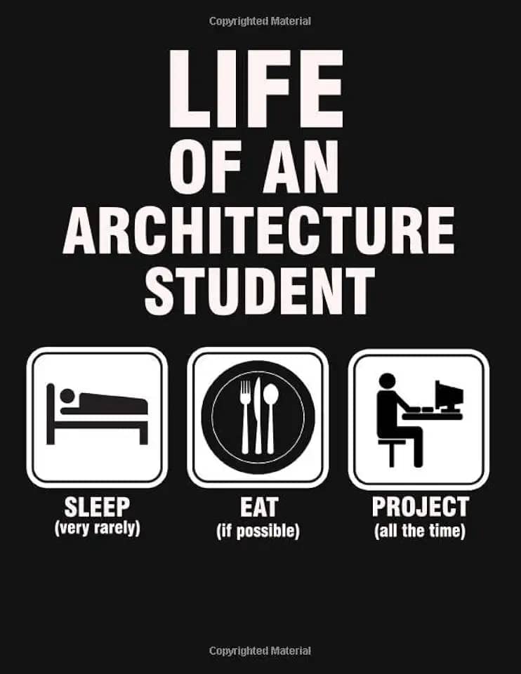 Life Of An Architecture Students: Sketchbook, Notebook, Journal for Architecture Students