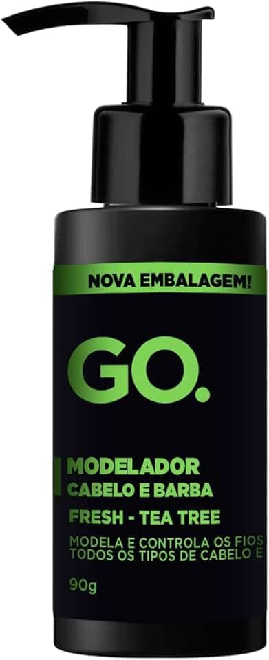 GO. Man Go Balm Modelador Para Barba Tea Tree 90G Gocqo