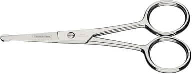 Tesoura de Pelos e Unha para Bebês Tramontina em Aço Inox 4"