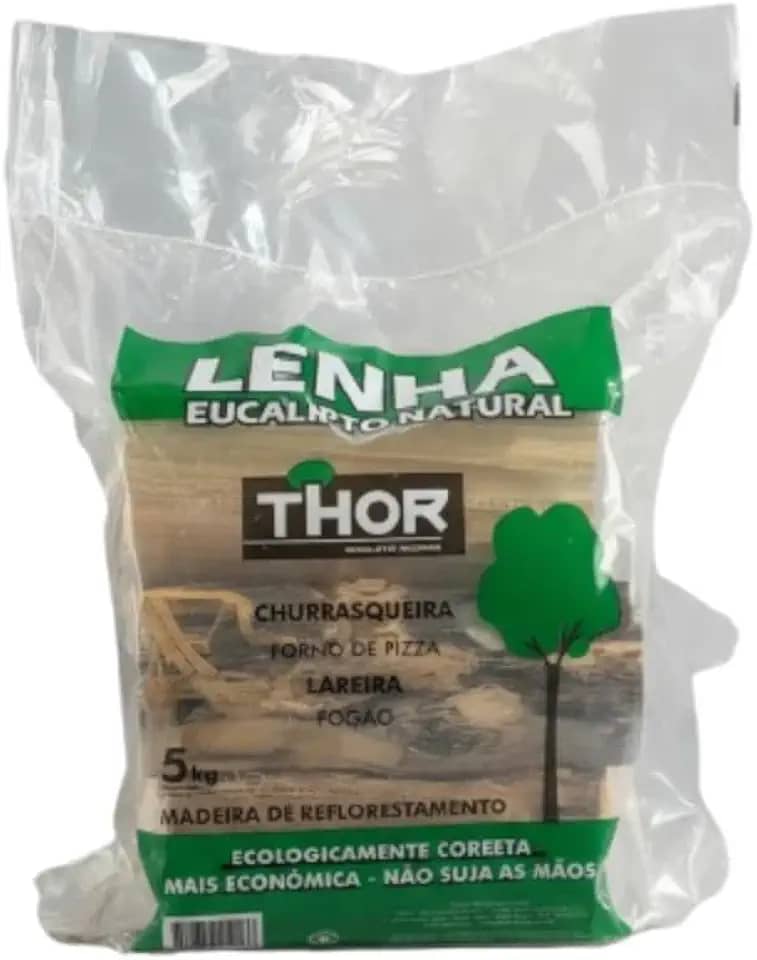 Lenha Eucalipto Thor Churrasco Pizza Lareira Forno Fogueira