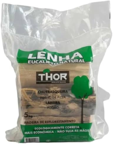 Lenha Eucalipto Thor Churrasco Pizza Lareira Forno Fogueira