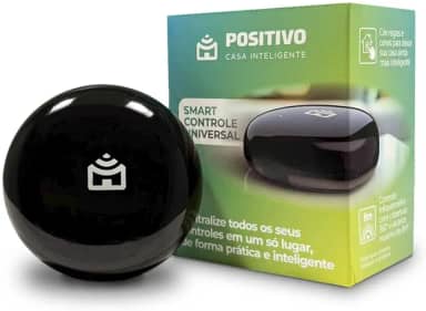 Smart Controle Universal Wi-Fi Positivo Casa Inteligente, Infravermelho, All-in-One, Controle Pelo Celular ou Comando de Voz, Rede 2.4 GHz, Bivolt – Compatível com Alexa