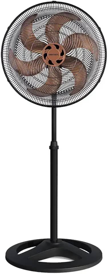 Ventisol Ventilador de Coluna Oscilante, Turbo 6 Pás Premium, Bronze, 50cm, 220V