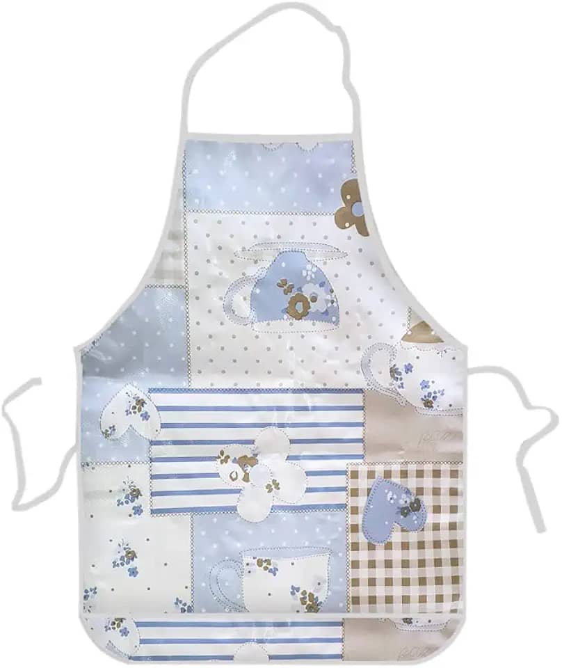 2 Avental de Cozinha Estampado Fácil de Limpar impermeável (Estampas variadas)