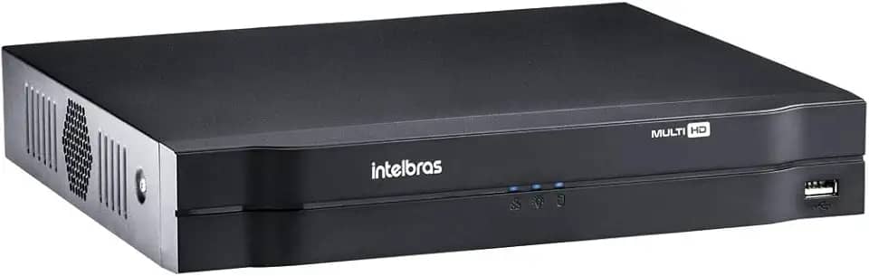 DVR 8 Canais Intelbras HD 720p + 2 IP H.265+ Até 12TB 5 em 1 Modo NVR Ipv6 Onvif S - MHDX 1108