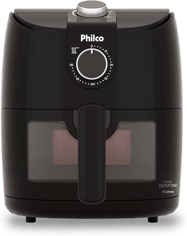 Air Fryer Philco 4L Revestimento Redstone 1500W PAF40A 127V