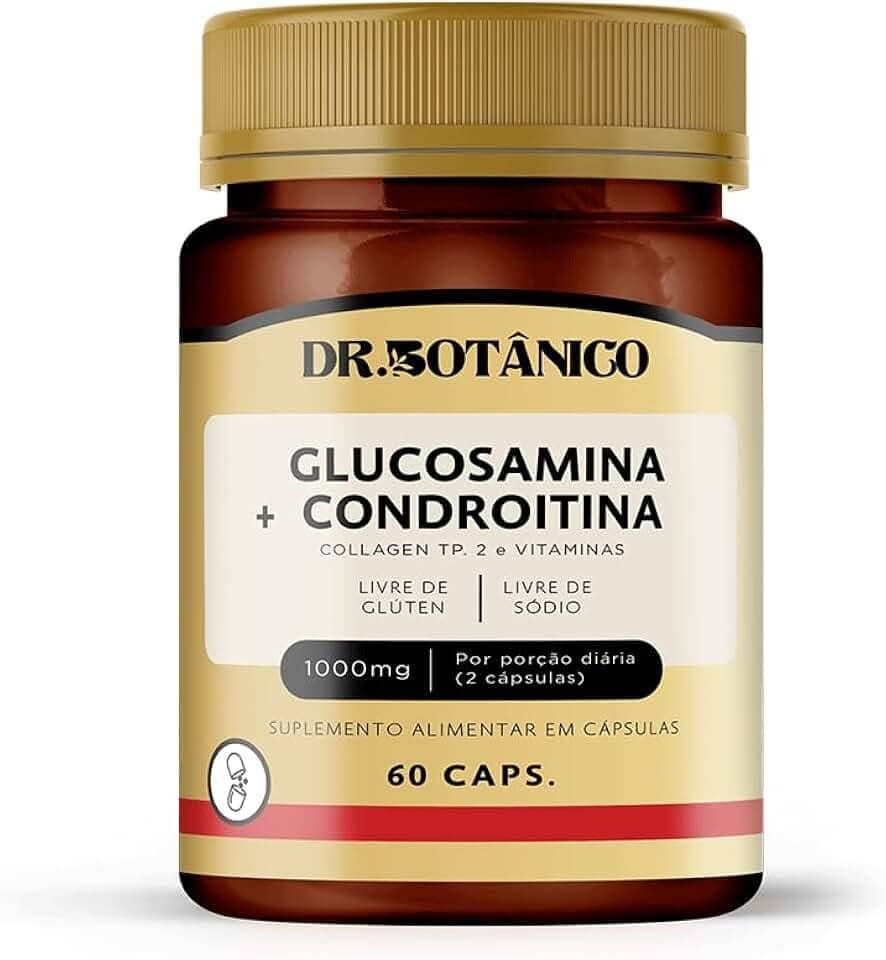 GLUCOSAMINA + CONDROITINA 1.000MG 60 CAPSULAS DR. BOTANICO