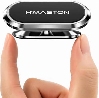 Suporte Magnético para Celular com Imã Forte 360° Para Carro Mesa ou Painel Universal Preto