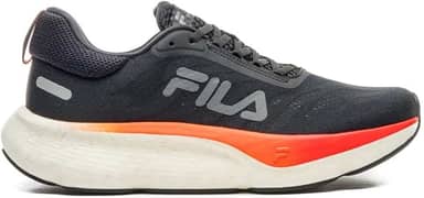 Tênis Fila Float Maxxi 2 Preto Vermelho e Laranja