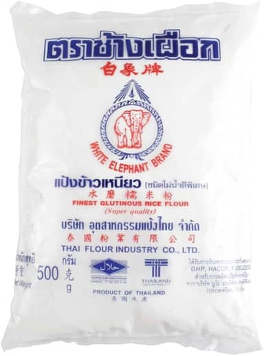 Farinha de Arroz Moti Gome White Elephant Brand Glutinoso Para Preparo de Moti, Kimchi e Topokki