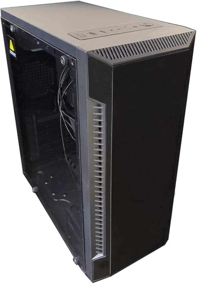 Gabinete Gamer BPC-C3147 Black c/lateral de vidro