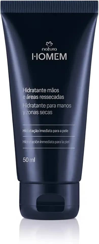 NATURA HOMEM HIDRATANTE PARA MAOS E AREAS RESSECADAS 50ml