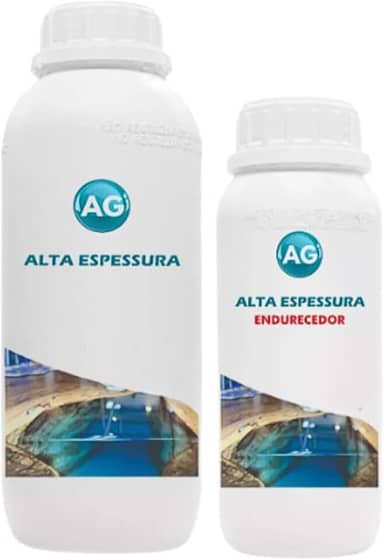 Resina AG Epóxi Alta Espessura 1kg