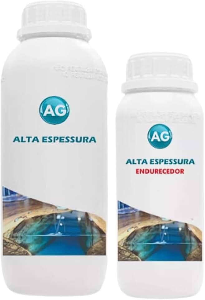 Resina AG Epóxi Alta Espessura 1kg