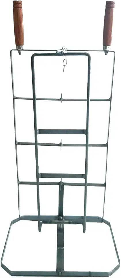 Espeto para Costela Fogo de Chão Natural com Base Giratória