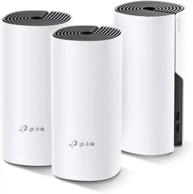 KIT ROTEADOR WI-FI MESH TP-LINK DECO M4 GIGABIT DUAL-BAND AC1200 3 UNIDADES