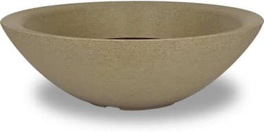 Vaso Bacia Grande Polieitleno Decorativo Rosa do Deserto Cactos Suculentas N4 (Palha)