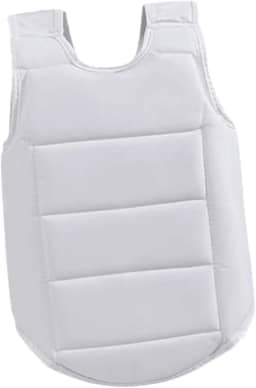 Colaxi Protetor de tórax de karatê, colete de taekwondo, almofada de proteção da barriga superior, blindagem de costela de proteção para muay thai