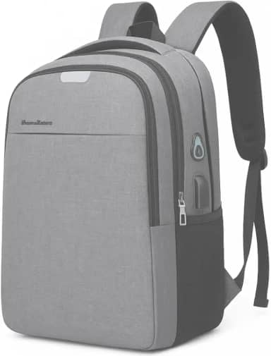 Mochila Executiva Unissex para Notebook até 15.6” - com Entrada USB e Passa-fio para fone – Ideal para Faculdade, Trabalho e Viagens – Antifurto, Resistente e Confortável