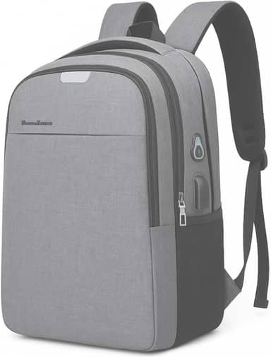 Mochila Executiva Unissex para Notebook até 15.6” - com Entrada USB e Passa-fio para fone – Ideal para Faculdade, Trabalho e Viagens – Antifurto, Resistente e Confortável