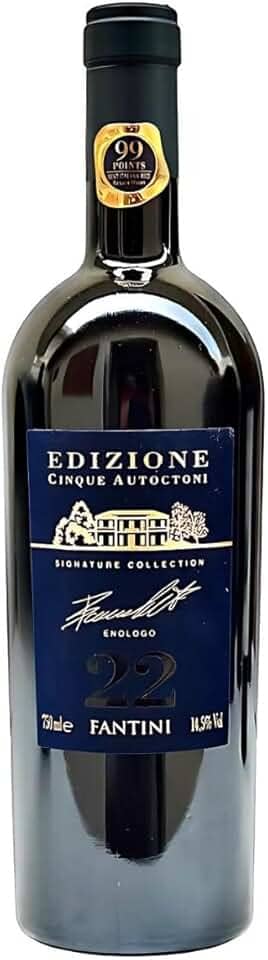 Vinho Italiano Fantini Edizione Cinque Autoctoni nº22 750ml