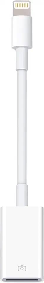 Adaptador de câmera Lightning para USB, adaptador de cabo Lightning fêmea USB OTG para iPhone selecionado, modelos iPad, câmera de conexão, leitor de cartão mouse teclado