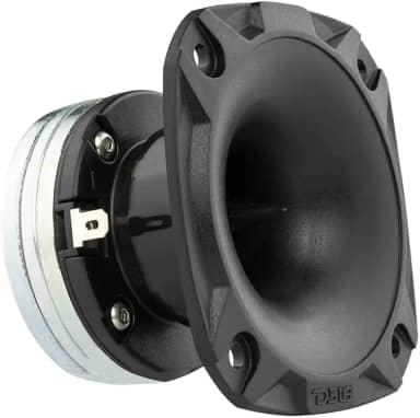 DS18 Pro-TWN2PL Super Bullet Tweeter de 7,6 cm de alta compressão com bobina de voz de poliéster de 2,5 cm e tweeters de ímã de neodímio são os melhores no mercado de áudio profissional e voceteo (1