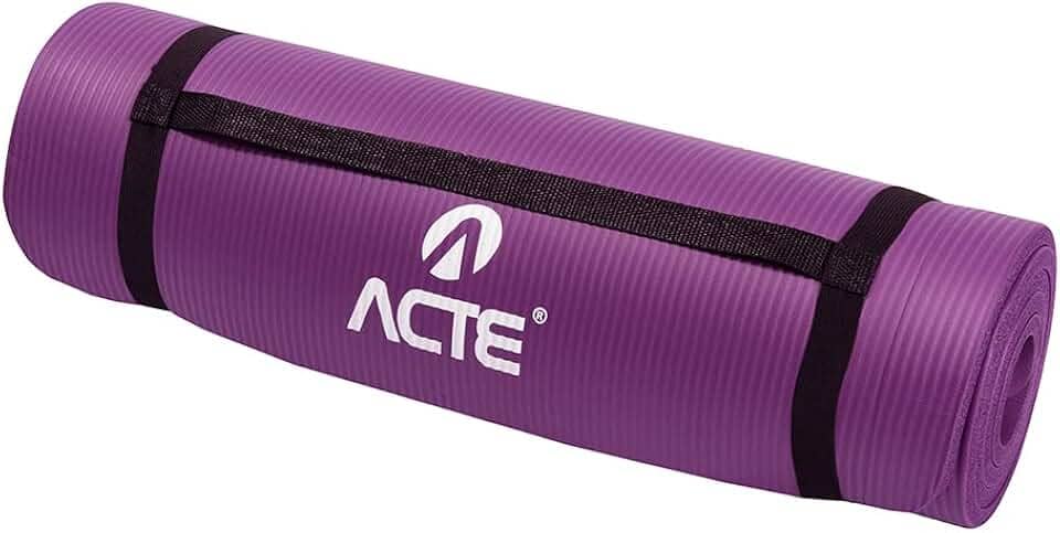 Acte, Tapete Comfort de Yoga Macio T54-RX - Roxo