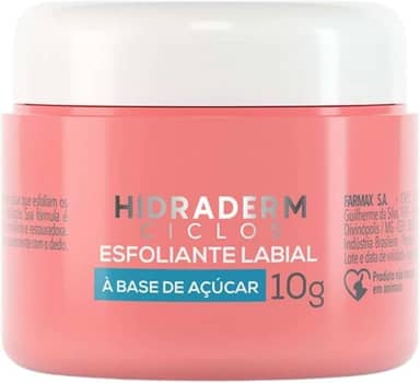 Esfoliante Labial Hidraderm Ciclos A Base De Açúcar 10g - Farmax