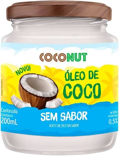 CocoNut Óleo De Coco Sem Sabor 200Ml