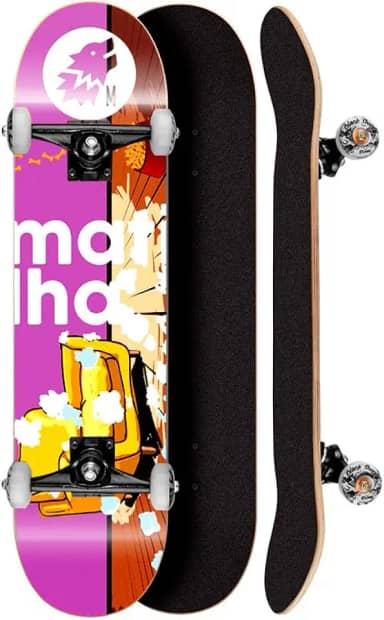 Skate Montado Shape Matilha 8.0 Disorder Room