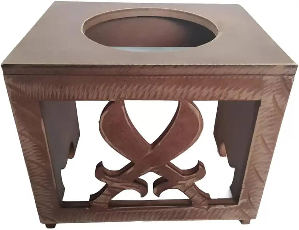 Apoio/Suporte De Atabaque Desenho De Ogum - Oferta