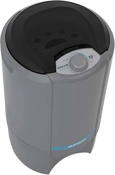 SUGGAR CENTRIFUGA DE ROUPAS GIROMAX 15KG PRATA 110V CT1501PR