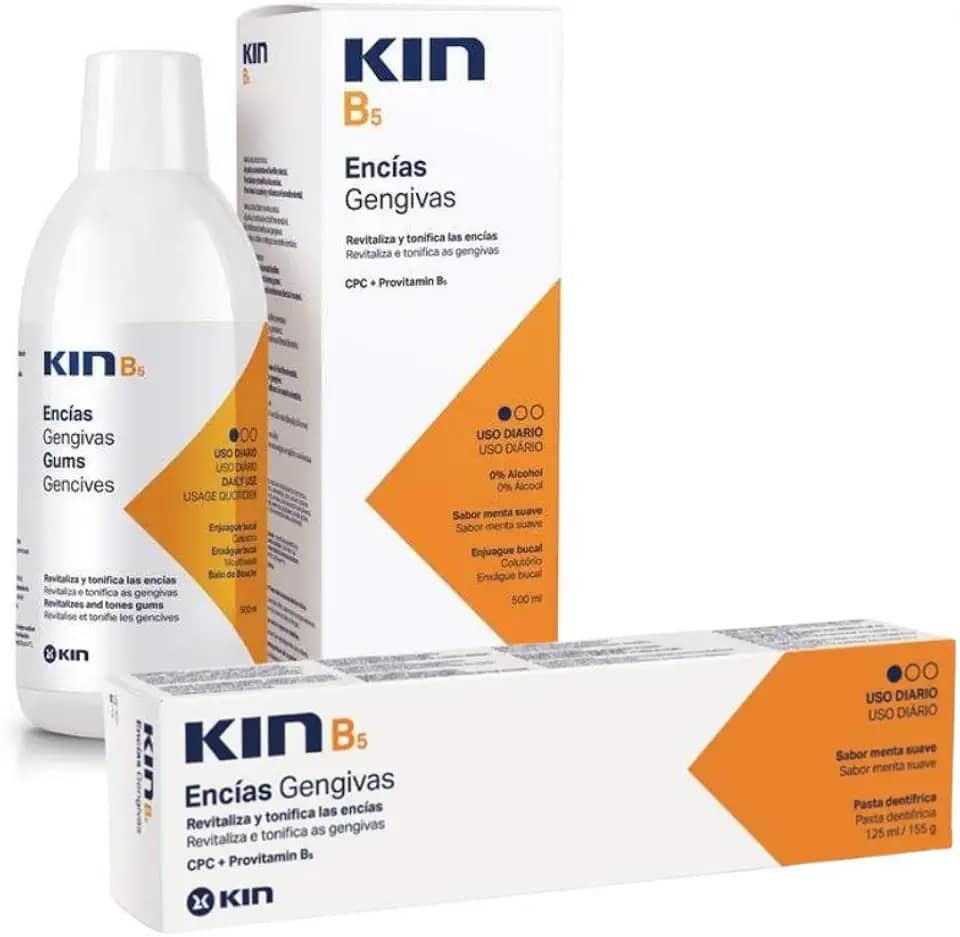 Kit B5 Cuidados Gengivais (Enxaguatório 500ml + Creme Dental 155g)